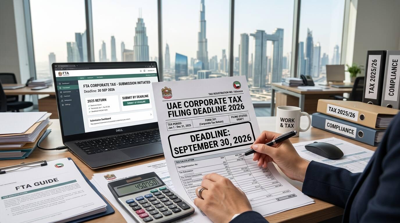 UAE Corporate Tax Filing Deadline 2026: Key Guide