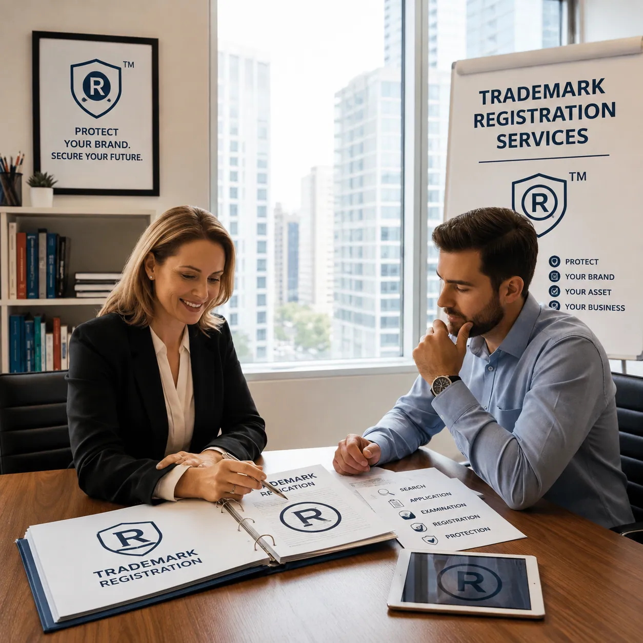 Our trademark registration services include